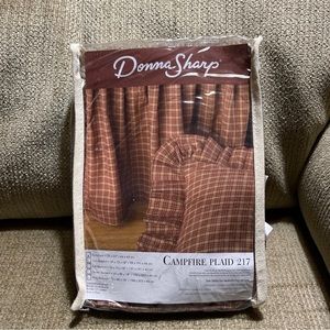 RUSTIC PRIMITIVE LODGE CAMPFIRE QUILTED COLLECTION FROM DONNA SHARP  Euro Sham